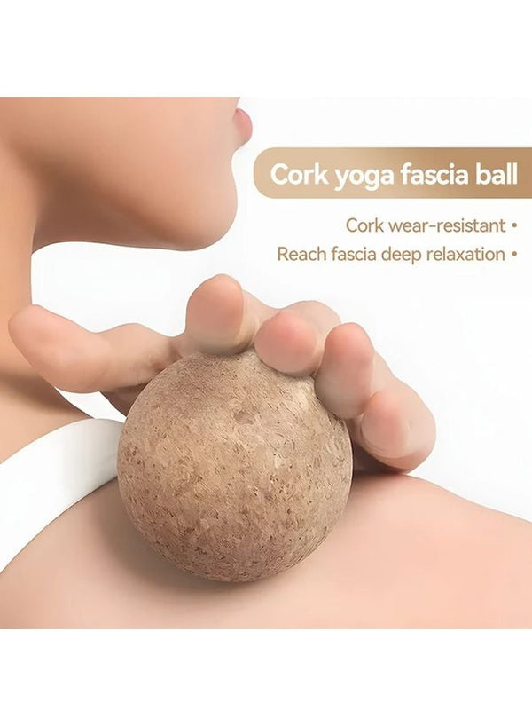 Cork Massage Ball Duo