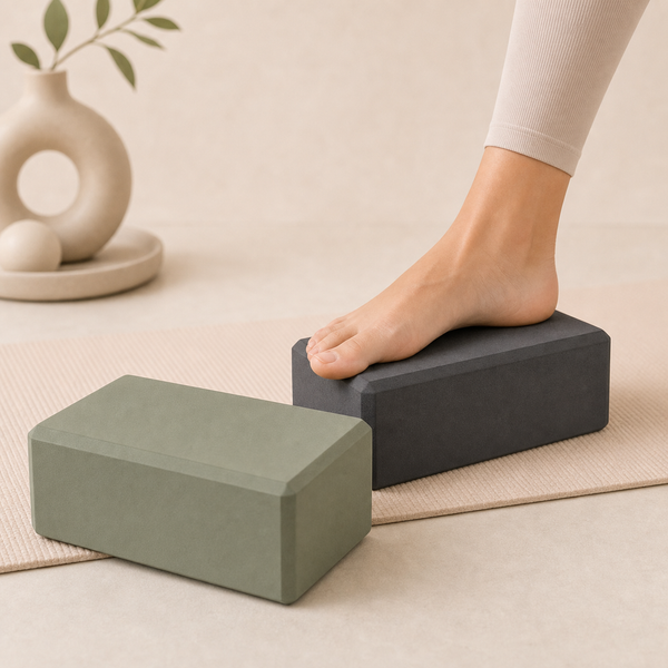 Yoga Block Pair in Soft Neutrals generated product photo