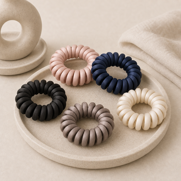 No-Crease Workout Hair Ties generated product photo