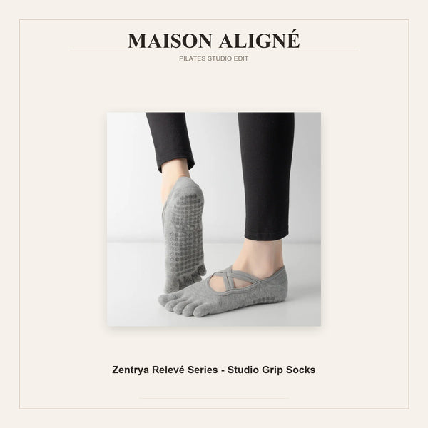 Zentrya Relevé Series — Studio Grip Socks | Maison Aligné