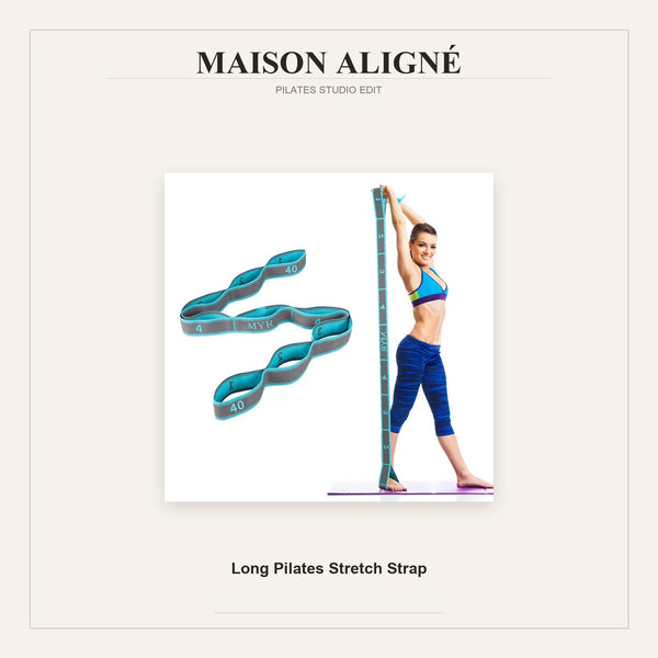 Long Pilates Stretch Strap | Maison Aligné