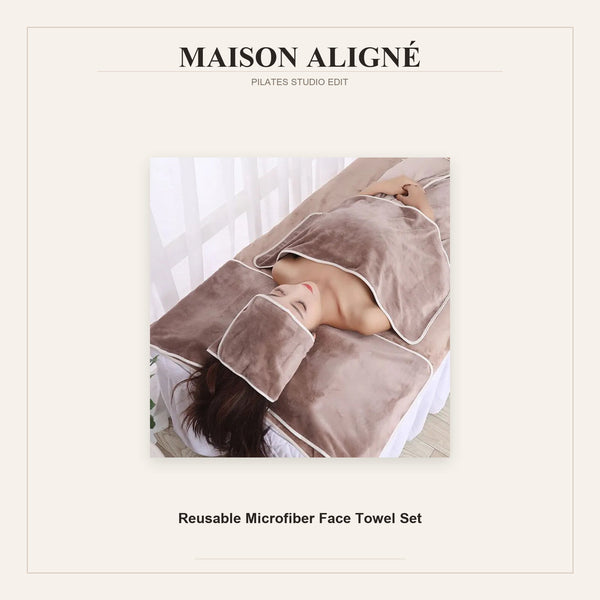 Reusable Microfiber Face Towel Set | Maison Aligné