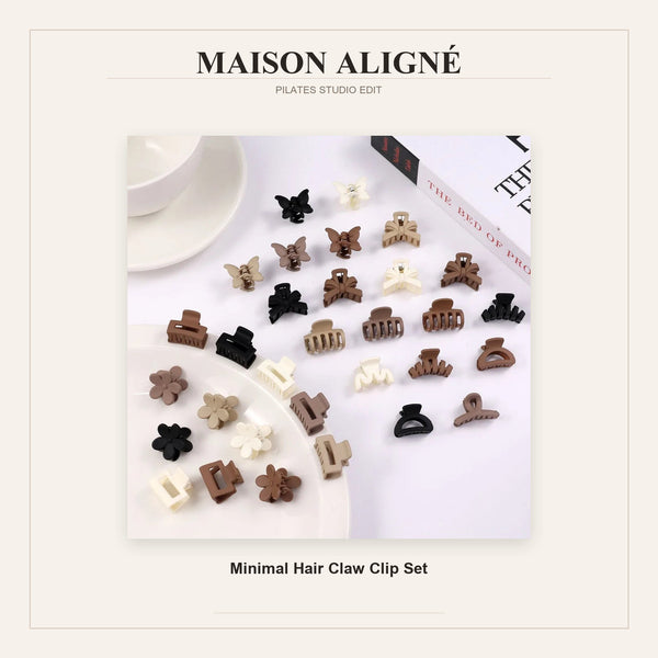 Minimal Hair Claw Clip Set | Maison Aligné
