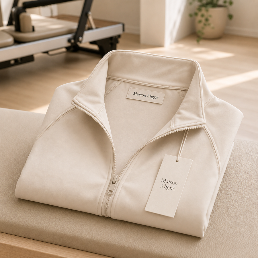 Soft Cropped Studio Jacket by Maison Aligné