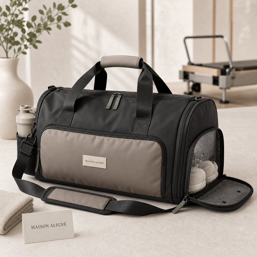 Waterproof Wet-Dry Studio Duffel - Graphite by Maison Aligné