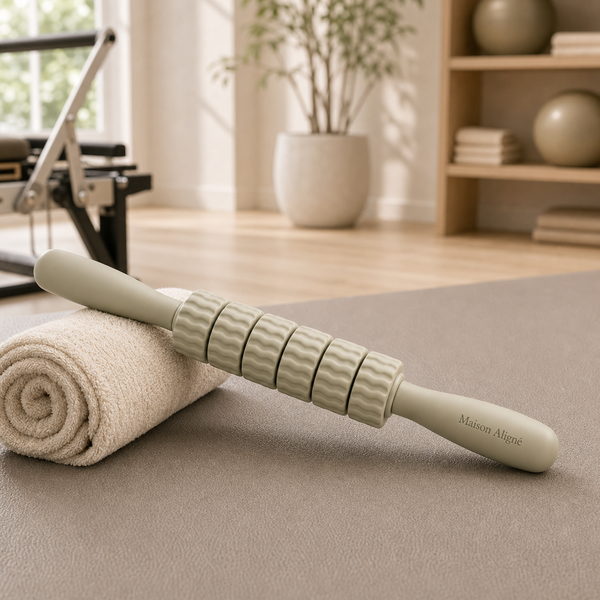 Foldable Pilates Mat with Carry Strap by Maison Aligné