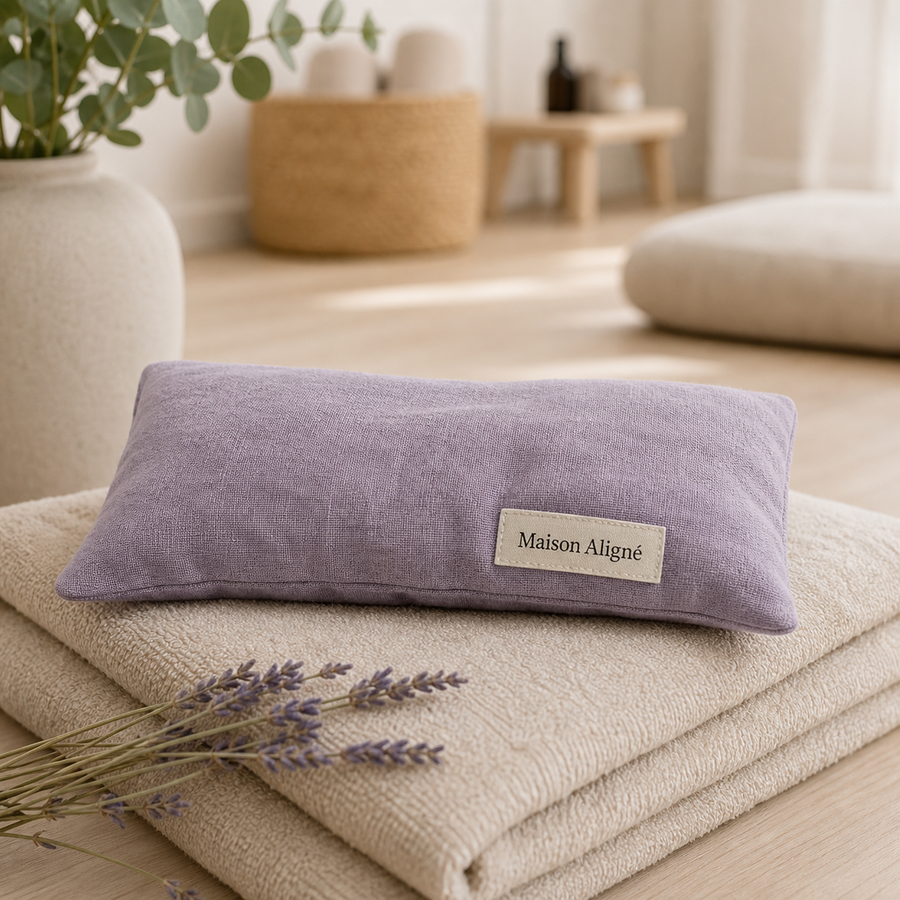 Lavender Eye Pillow for Savasana by Maison Aligné