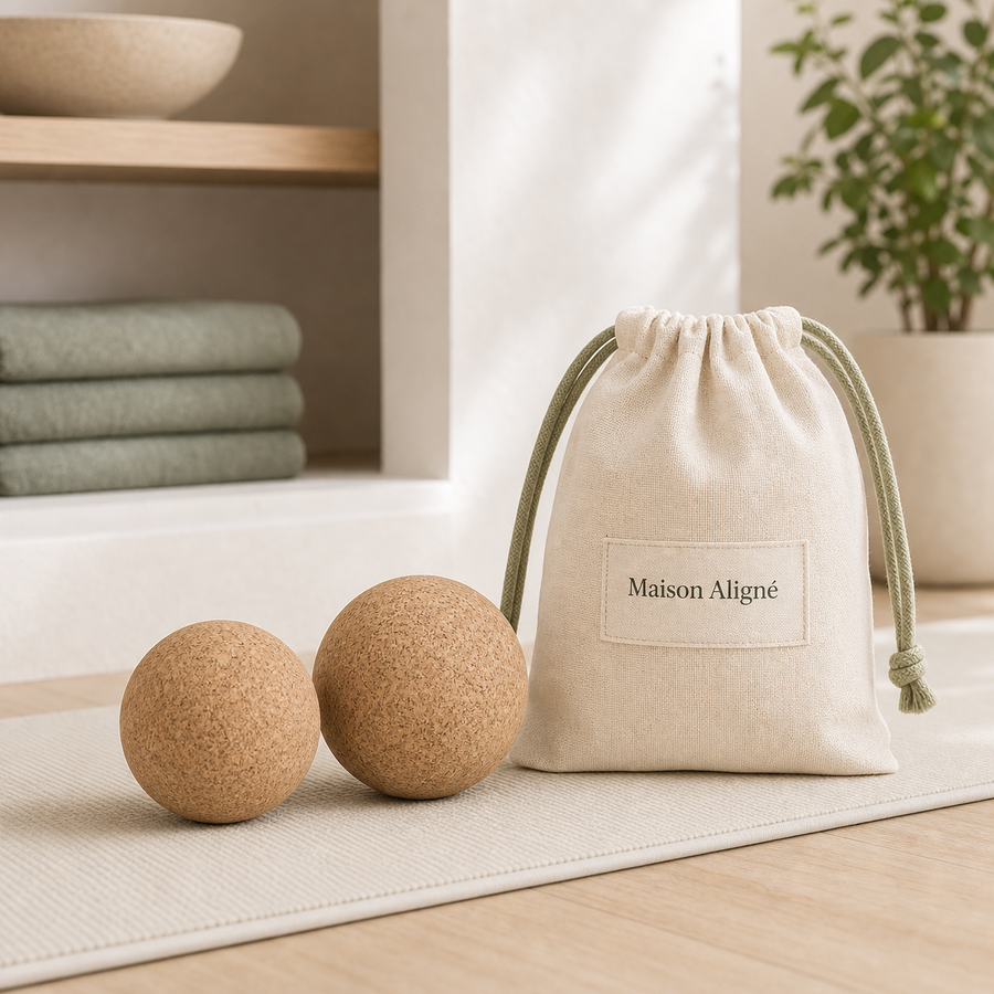Cork Massage Ball Duo by Maison Aligné
