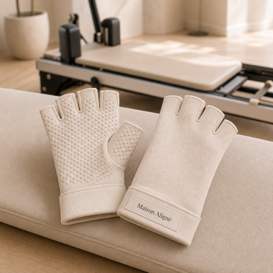 Extra-Grip Yoga Gloves by Maison Aligné