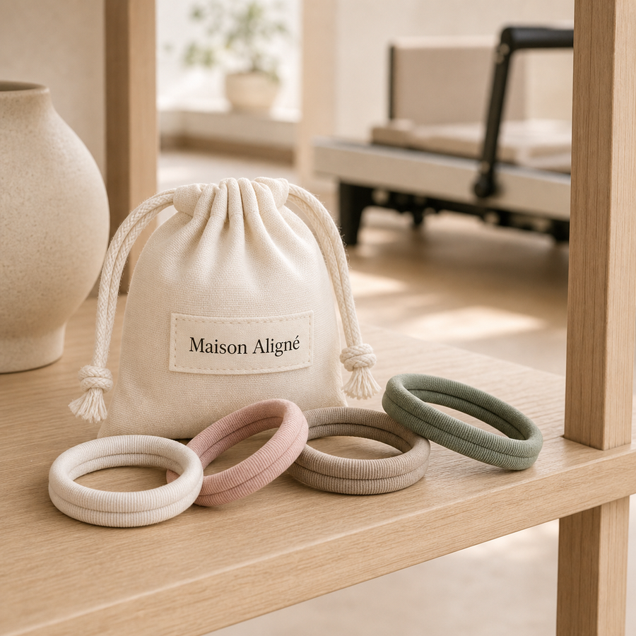 No-Crease Workout Hair Ties by Maison Aligné